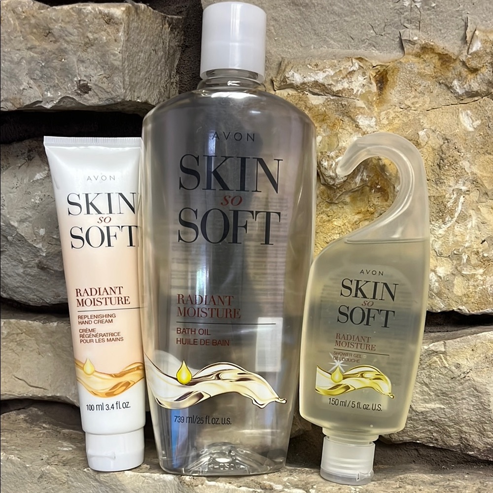 Avon Skin So Soft Radiant Moisture Trio